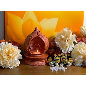Mua lư trầm hương kèm đế làm từ gốm