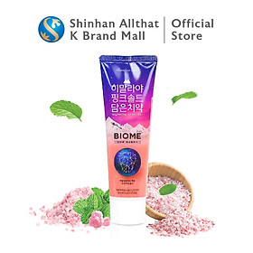 Kem Đánh Răng Muối Hồng Tím Himalaya Pink Salt Brightening Pumping Toothpaste Brightening whitelable