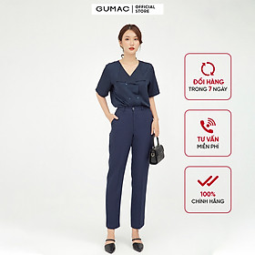 Quần tây nữ thiết kế xẻ lai GUMAC QB546