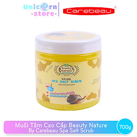 Muối Tắm Cao Cấp Beauty Nature By Carebeau Spa Salt Scrub 700g