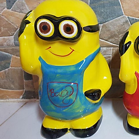 Mua Minion tiết kiệm - gốm sứ cao cấp quà tặng cho bé