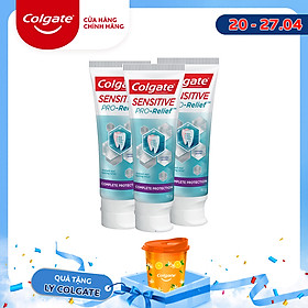 Bộ 3 Kem đánh răng Colgate Sensitive ngăn ê buốt và bảo vệ toàn diện 110g/tuýp