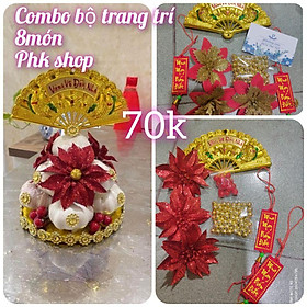 Mua trọn bộ phụ kiện trang trí oản  trang trí tháp bánh tháp nước