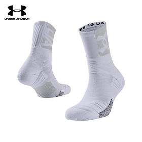Vớ thể thao unisex Under Armour Playmaker Crew - 1356615-100