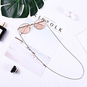 Chain glassess dây đeo gọng kính basic phong cách thời trang Âu Mỹ so hot xu hướng thịnh hành