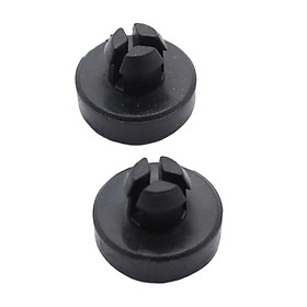 2 Pieces Boot Lid Hinge Stops 12832495 Black Replace Parts for