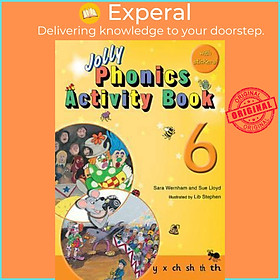 Sách - Jolly Phonics Activity Book 6 : In Precursive Letters (British English ed by Sara Wernham (UK edition, paperback)