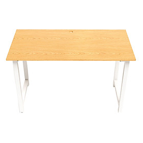 Bàn Oak-T Vân Gỗ Sồi Chân Trắng Gấp Gọn IBIETOOATO12W