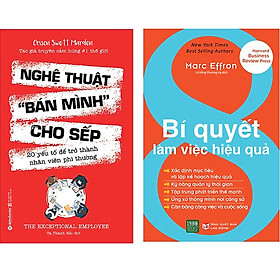 Combo 2 Cuốn Sách: Nghệ Thuật Bán Mình Cho Sếp + 8 Bí Quyết Làm Việc Hiệu Quả
