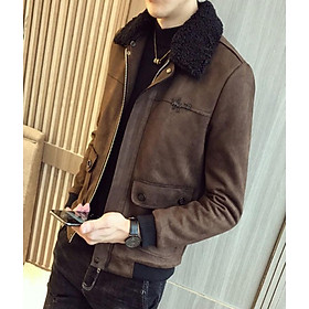 Áo khoác/Áo jacket nam, cổ bẻ, thời trang, phong cách Hàn Quốc, một màu, cập nhật xu hướng thời trang TA256