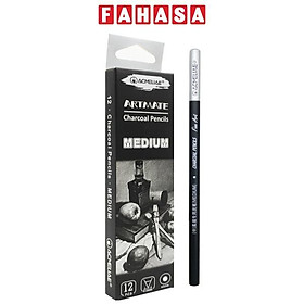 Hộp 12 Bút Chì Than Medium - Acmeliae 43138