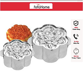 Mua Khuôn Xôi Inox Hình Hoa Hồng Đủ Size To Và Nhỏ Dễ Lắp Đặt Và Sử Dụng