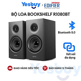 Mua Bộ loa Bluetooth Bookshelf EDIFIER R1080BT Bass 4inch Treble 19mm silk dome - Hàng Chính Hãng - Bảo Hành 12 Tháng