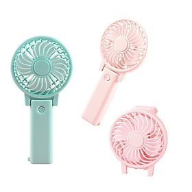 Mua Quạt cầm tay gập gọn tiện dụng sử dụng pin cho bé - Giao màu ngẫu nhiên