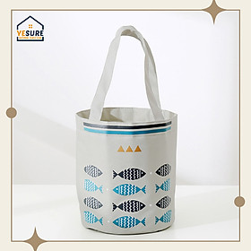 Túi Giữ Nhiệt Đựng Hộp Cơm Văn Phòng Trụ Đứng Có Dây Buộc Miệng Chống Thấm YESURE Y1T1 - Hàng chính hãng