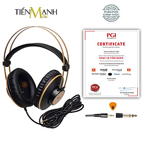 [Chính Hãng Mỹ] Tai Nghe Kiểm Âm AKG K92 Over-Ear Studio Monitor Headphones Professional - Kèm Móng Gẩy DreamMaker