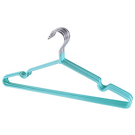 Bộ Móc Phơi Quần Áo Thép Không Gỉ Có Rãnh Chống Trơn Tuột (10 Cái)