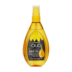 Xịt dưỡng tóc Garnier Olia Super Shine Oil With Natural Flower Oils 150ml