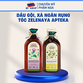 Dầu gội Green Pharmacy chống gàu, giảm rụng tóc kích mọc tóc