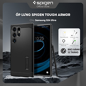 Ốp lưng Spigen Tough Armor cho Samsung Galaxy S24 Ultra - Bảo Vệ Toàn Diện, Hàng chính hãng