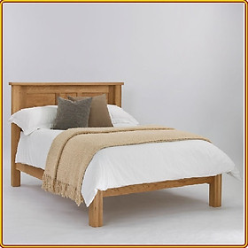 Mua Giường ngủ châu âu Tundo gỗ sồi màu tự nhiên