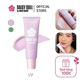 Hình ảnh Kem Lót Hiệu Chỉnh Màu Da Daisy Doll Nhật Bản Tạo Lớp Lót Cho Da Căng Bóng, Sáng Mịn Màu Tím 30g