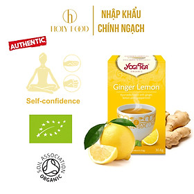 Trà Hữu Cơ Yogi Ginger Lemon Organic