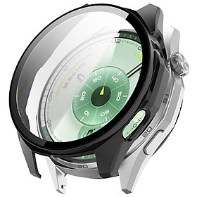 Ốp Case PC Mặt Kính Cường Lực chống va đập cho Huawei Watch GT 6 46mm - Hàng Chính Hãng