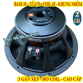 Mua CẶP CỦ LOA BASS 30 JB TỪ 170 COIL 65 KHUNG NHÔM CAO CẤP HÀNG NHẬP KHẨU - GIÁ 2 LOA