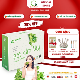 [CHÍNH HÃNG] Bột Cần Tây Sấy Lạnh Nguyên Chất  - Hỗ trợ giảm cân, giảm mỡ bụng, giảm mụn, giảm gút - Hộp 45gr