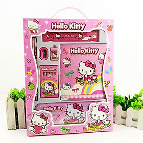 Dụng cụ học tập 8 món hình Kitty