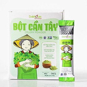 Bột cần tây sấy lạnh nguyên chất Dalahouse 60gr công nghệ sấy lạnh tiêu