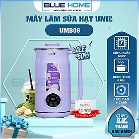 Mua Máy Làm Sữa Hạt Mini UNIE UMB06  600w-0.6Lit  Lưỡi Dao 6 Cánh  Hàng Chính Hãng