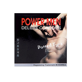 Bao cao su Powermen Dotted 3 Chiếc