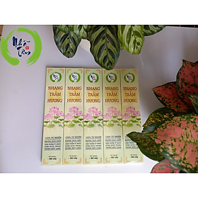 Mua NHANG TRẦM HƯƠNG - 30CMX80G TĂM ĐỎ