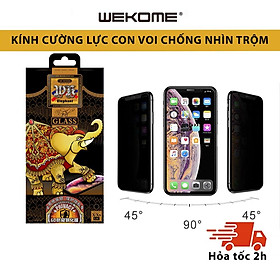 Mua Kính cường lực voi Elephant 9D bảo vệ cạnh viền hộp sắt Hàng Nhập Khẩu WEKOME 032 018 019