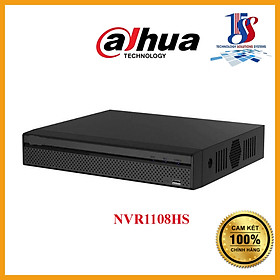 Mua Đầu ghi Dahua IP 8 kênh NVR1108HS  8 kênh  chuẩn nén H265  hỗ trợ ổ cứng 8TB  kết nối P2P - Hàng chính hãng bảo hành 24 tháng