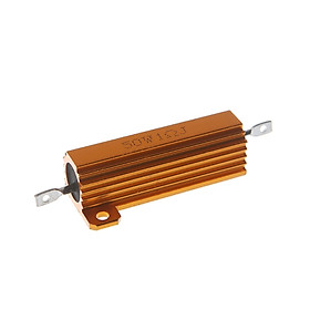 Mua Điện trở nhôm công suất quấn dây 50W từ 2.2 đến 220 Ohm (combo 2 chiếc)