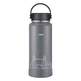 Bình Giữ Nhiệt Lock&amp;Lock RigaTumbler (London) LHC4160GRY 897ml - màu Gray