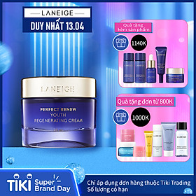 Kem dưỡng giúp ngăn chặn các dấu hiệu lão hóa sớm LANEIGE Perfect Renew Youth Regenerating Cream 50ml