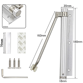 Bản Lề Đóng Cửa Tự Động Mẫu Mới KUNBE Phù Hợp Cửa Vừa Và Nhẹ Dễ Đóng Mở Không Gây Hư Hỏng Cửa