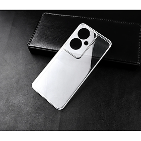 Ốp lưng dẻo silicon cho OPPO Reno 11F 5G hiệu Ultra Thin siêu mỏng 0.6mm, chống trầy, chống bụi) - Hàng nhập khẩu