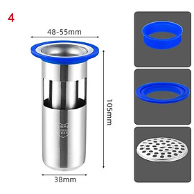 Mua Phụ kiện thoát sàn chống mùi hôi thối  ngăn vi khuẩn NQ01 chất liệu INOX 304