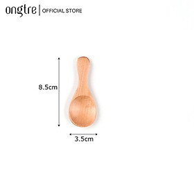 Thìa Muỗng Gỗ cán dài ONGTRE Nhiều Kích Cỡ