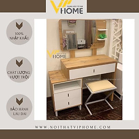 Mua Bàn trang điểm  bàn phấn kèm gương tích hợp đèn LED kèm nút cảm ứng thông minh và ngăn kéo để đồ tện lợi BTD-8002