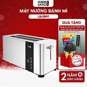 Mua Máy nướng bánh mì Lebenlang LBL9899  dùng hâm nóng  nướng bánh sandwich 850W  bảo hành 2 năm - hàng chính hãng