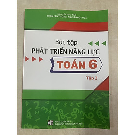 Sách - Bài Tập Phát Triển Năng Lực Toán 6 (tập 2)