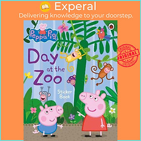 Sách - Peppa Pig: Day at the Zoo Sticker Book by Peppa Pig (UK edition, paperback)