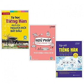 [Download Sách] Combo Sách Học Tiếng Hàn: Tự Học Tiếng Hàn Dành Cho Người Mới Bắt Đầu + Ngữ Pháp Tiếng Hàn Bỏ Túi + Tập Viết Tiếng Hàn (Học Kèm App MCBooks Application) (Cào Tem Để Mở Quà Tặng) (Quà Tặng: Bút Animal Cực Xinh)