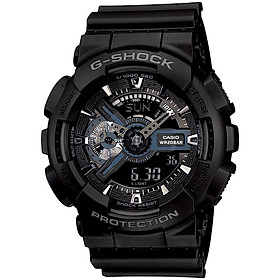 Đồng hồ nam dây nhựa Casio G-Shock chính hãng GA-110-1BDR